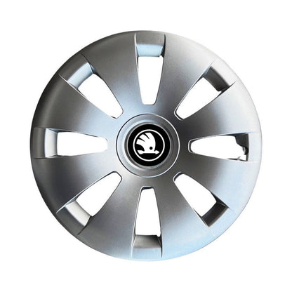 Set 4 capace roti potrivite jantelor de 14 inchi (R14) compatibile gama SKODA NOU model - 423