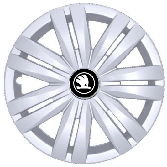 Set 4 Capace Roti R15, Potrivite Jantelor de 15 inch, Pentru Skoda Nou, Model 427