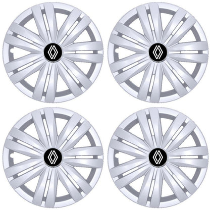 Set 4 Capace Roti R15, Potrivite Jantelor de 15 inch, Pentru Renault Nou, Model 427