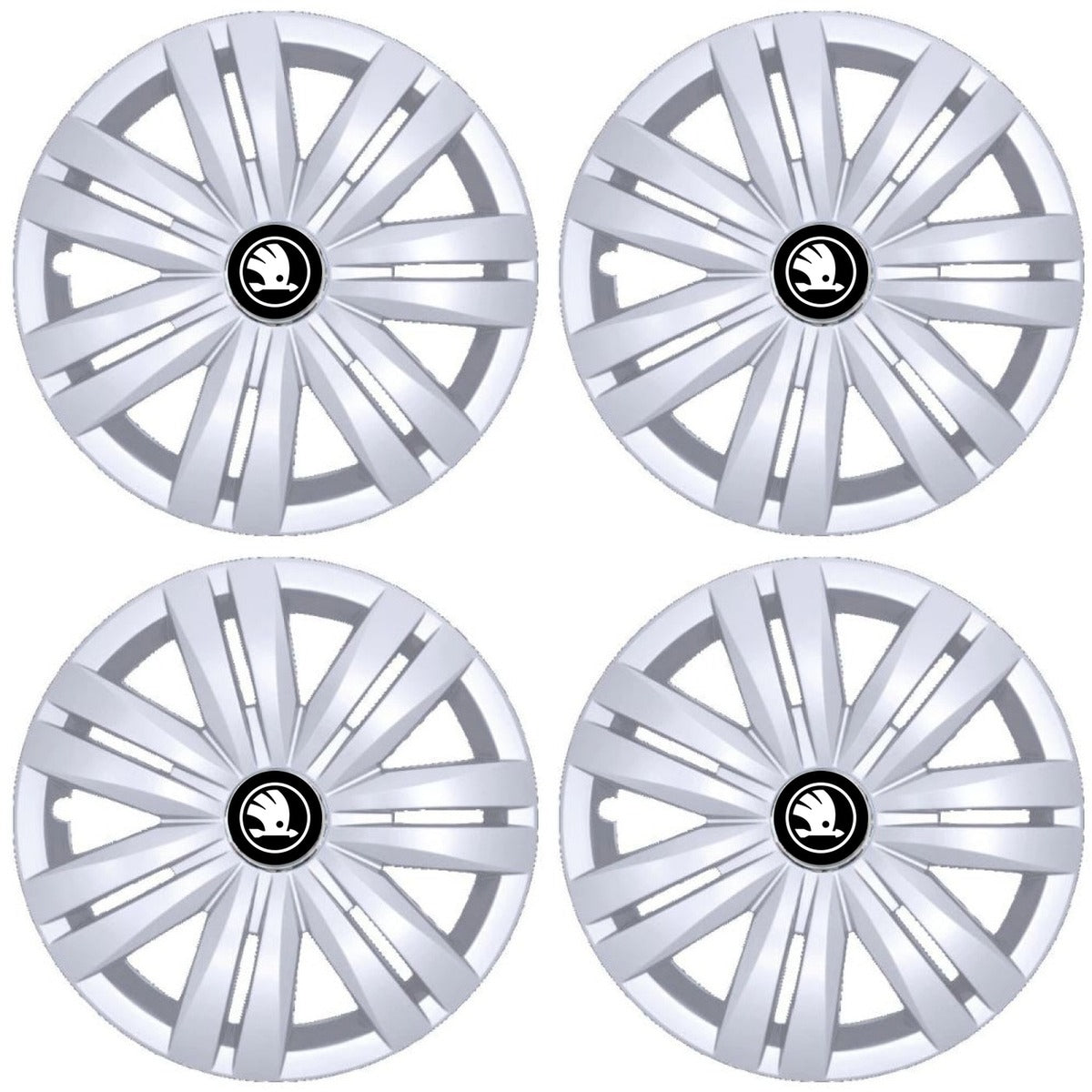 Set 4 Capace Roti R16, Potrivite Jantelor de 16 inch, Pentru Skoda Nou, Model 427