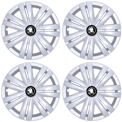 Set 4 Capace Roti R16, Potrivite Jantelor de 16 inch, Pentru Skoda Nou, Model 427