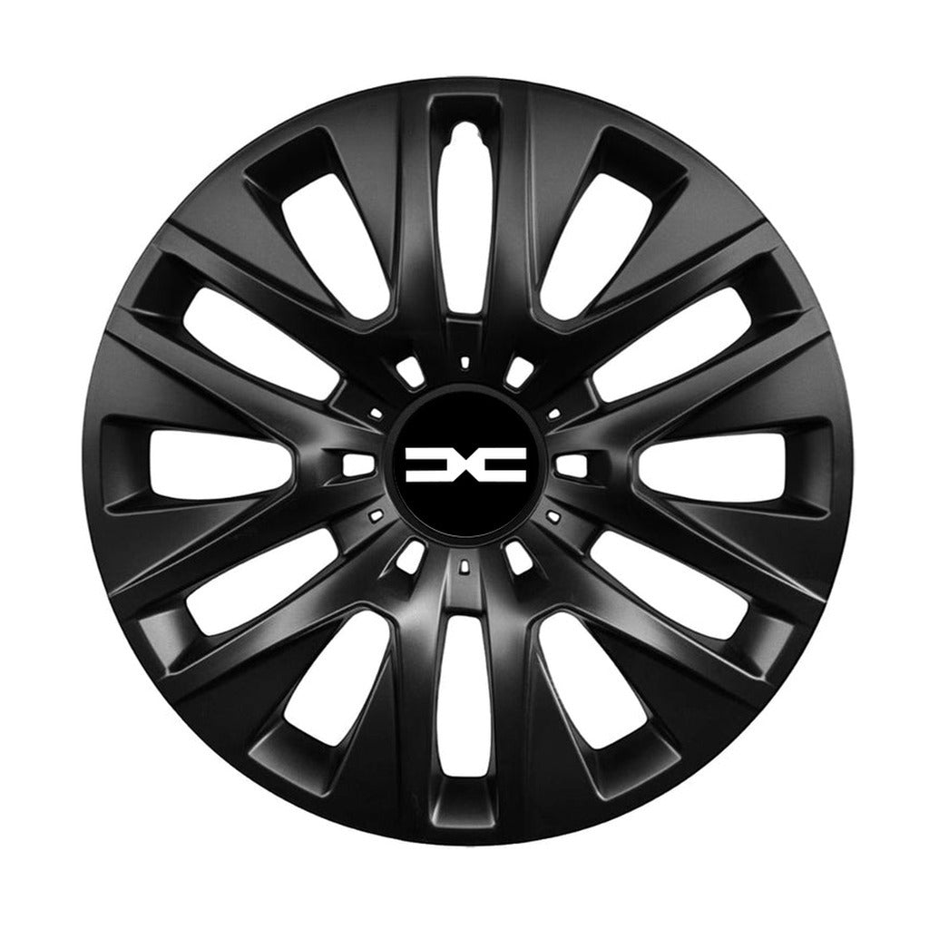 Set 4 capace roti 14 inchi (R14) compatibile DACIA NOU, Model 429 Black