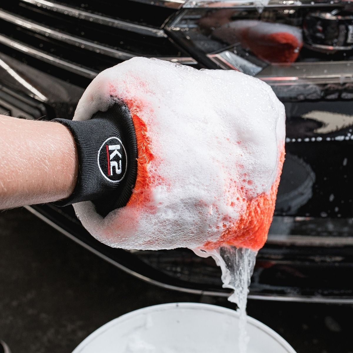 Manusa Microfibra Premium K2 Dedicata Spalare Exterior Auto
