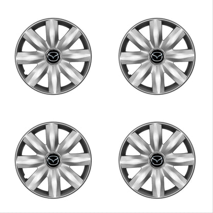 Set 4 capace roti potrivite jantelor de 14 inch compatibile Mazda, Model - 221
