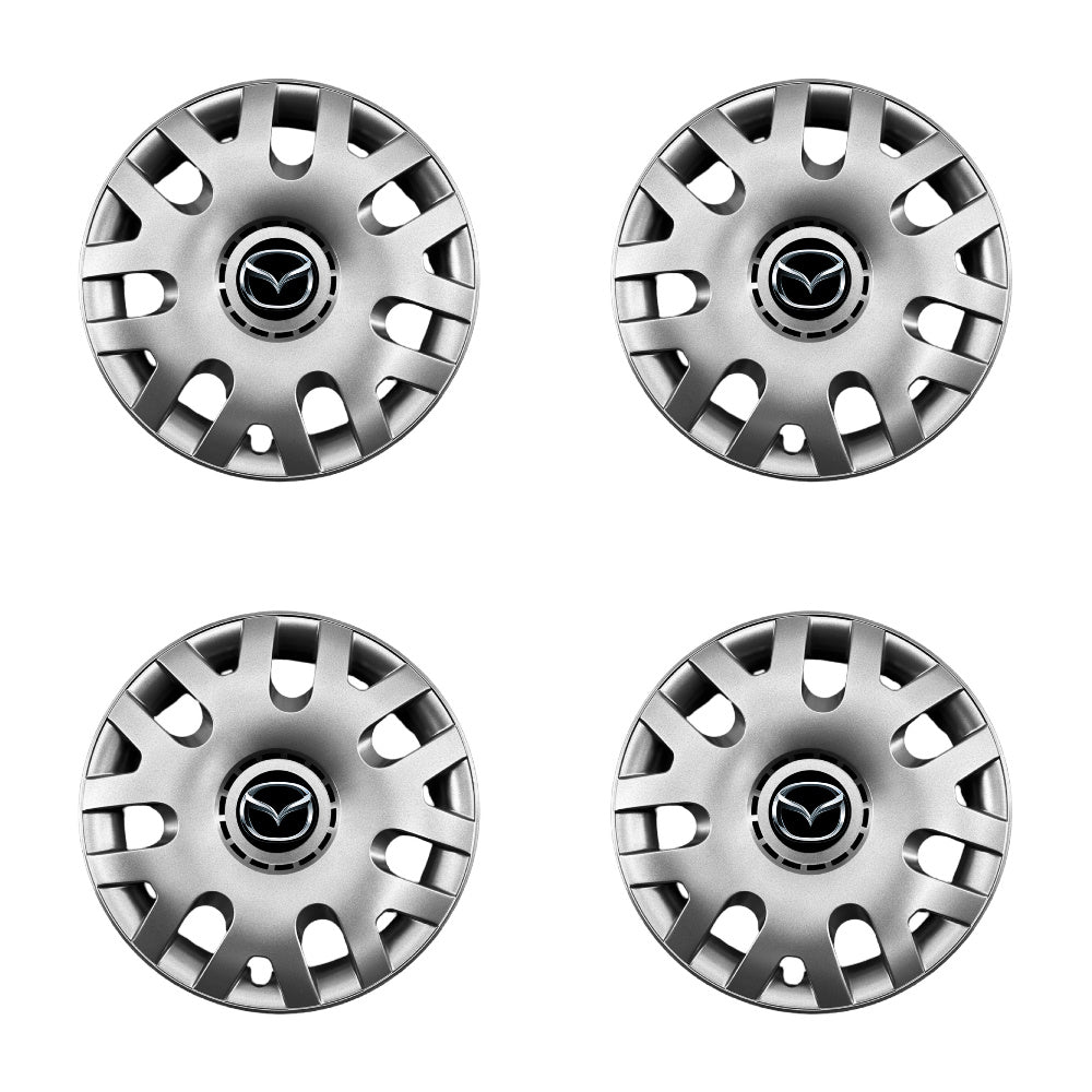 Set 4 capace roti 14 inchi (R14) compatibile Mazda, Model - 204