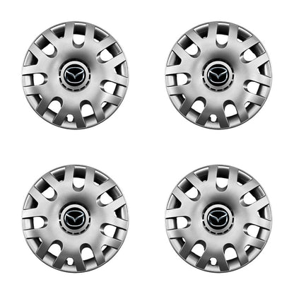 Set 4 capace roti 14 inchi (R14) compatibile Mazda, Model - 204