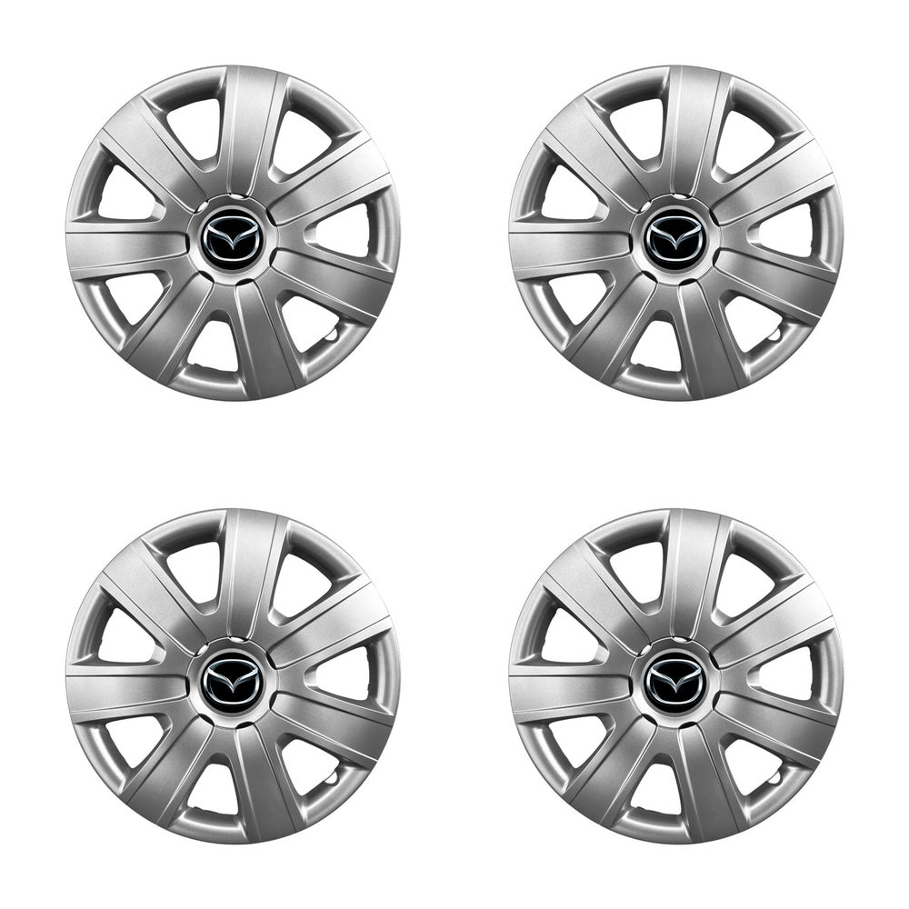 Set 4 capace roti 15 inchi (R15) compatibile MAZDA model-325