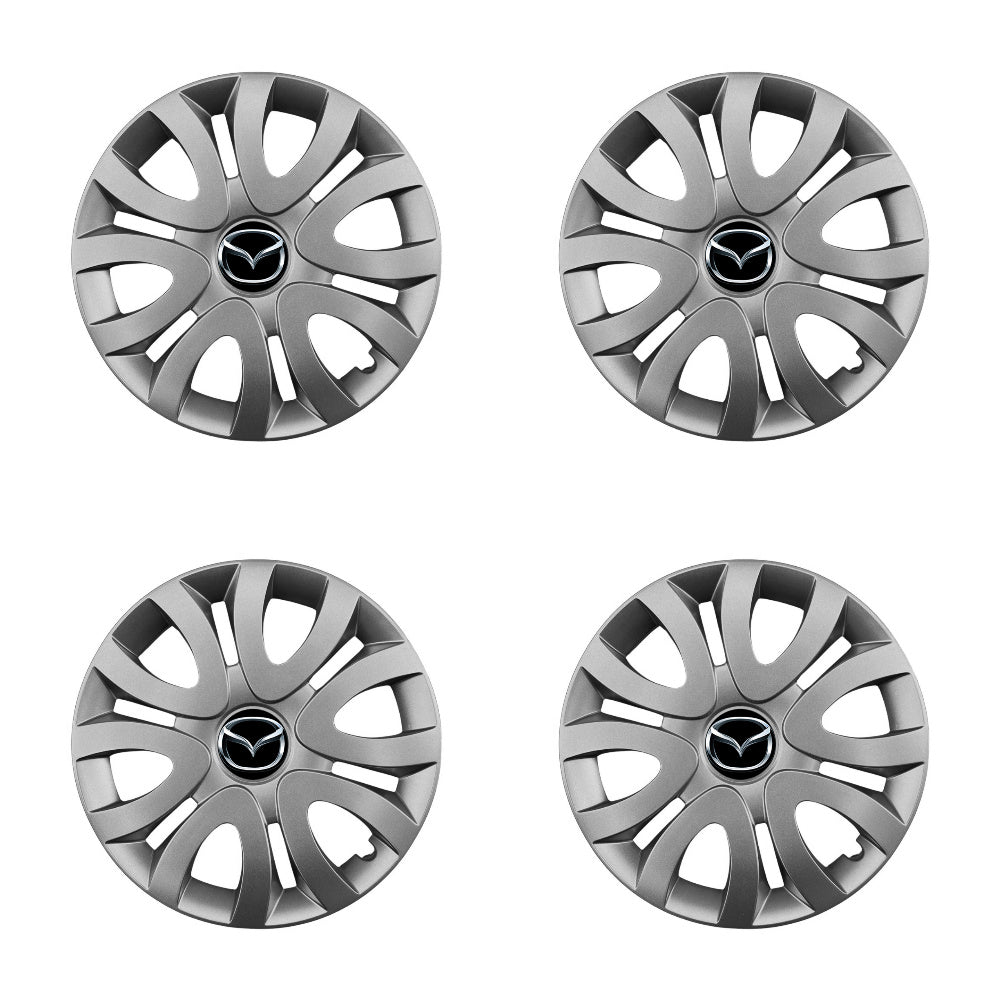Set 4 capace roti potrivite jantelor de 15 inch compatibile gama MAZDA model - 330