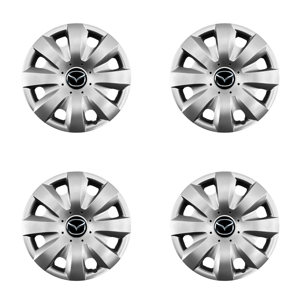 Set 4 capace roti potrivite jantelor de 15 inch compatibile gama Mazda, model - 321
