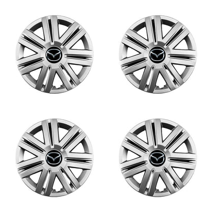 Set 4 capace roti potrivite jantelor de 14 inch compatibile Mazda, Model - 203