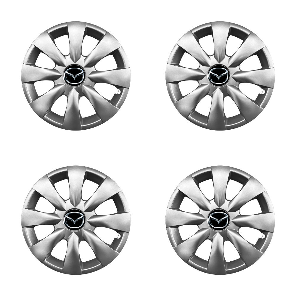 Set 4 capace roti potrivite jantelor de 15 inch compatibile Mazda, Model - 316