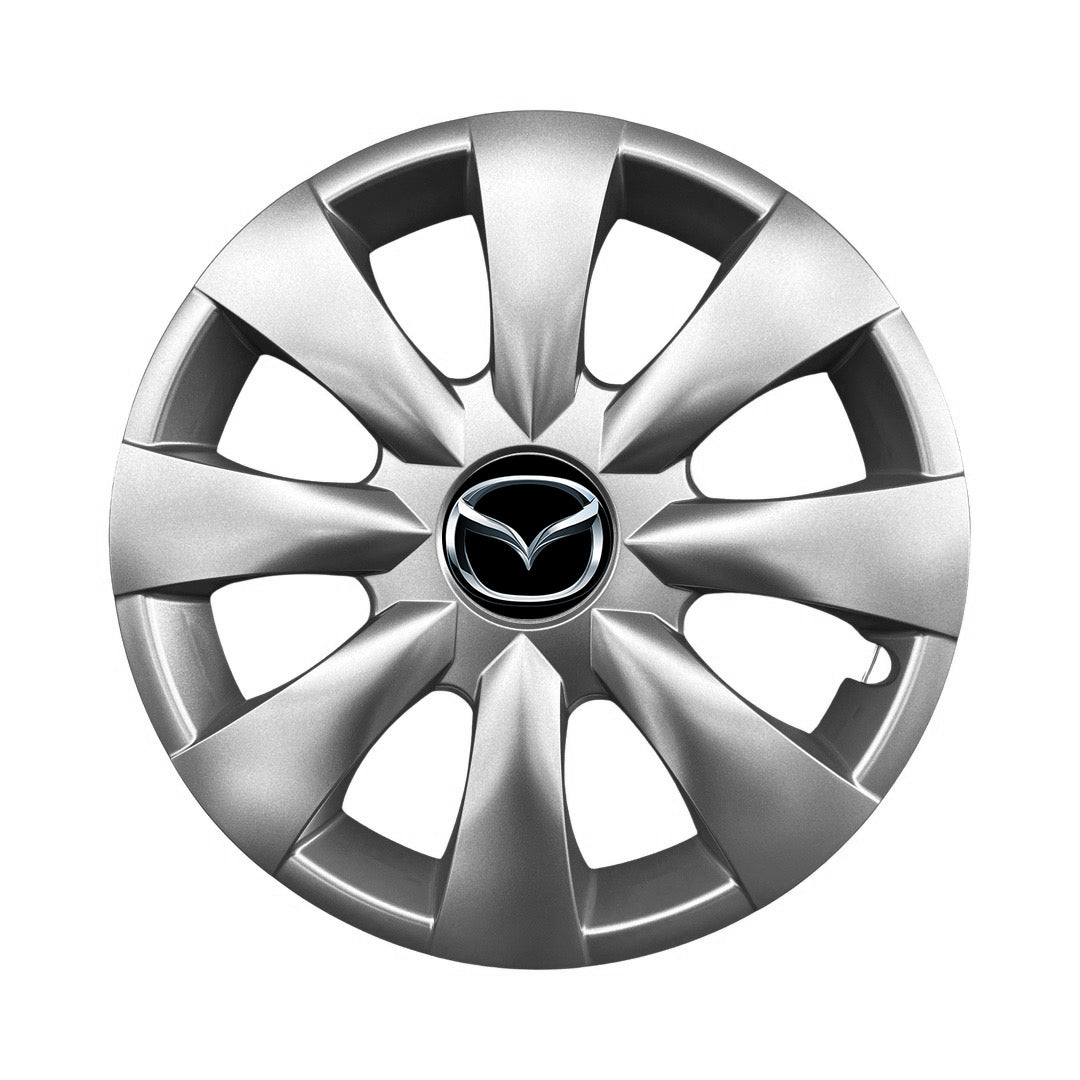 Set 4 capace roti potrivite jantelor de 15 inch compatibile Mazda, Model - 316