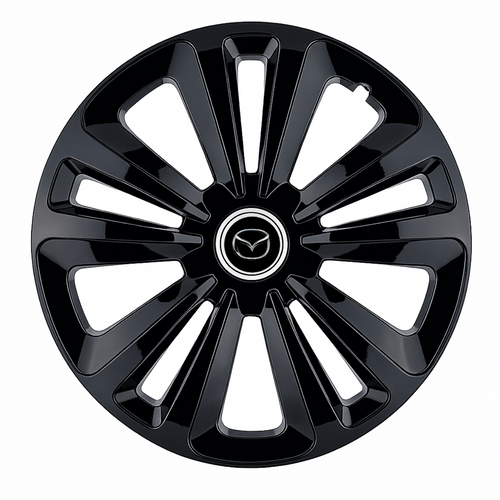 Set 4 Capace Roti Terra Negru R15, pentru Mazda