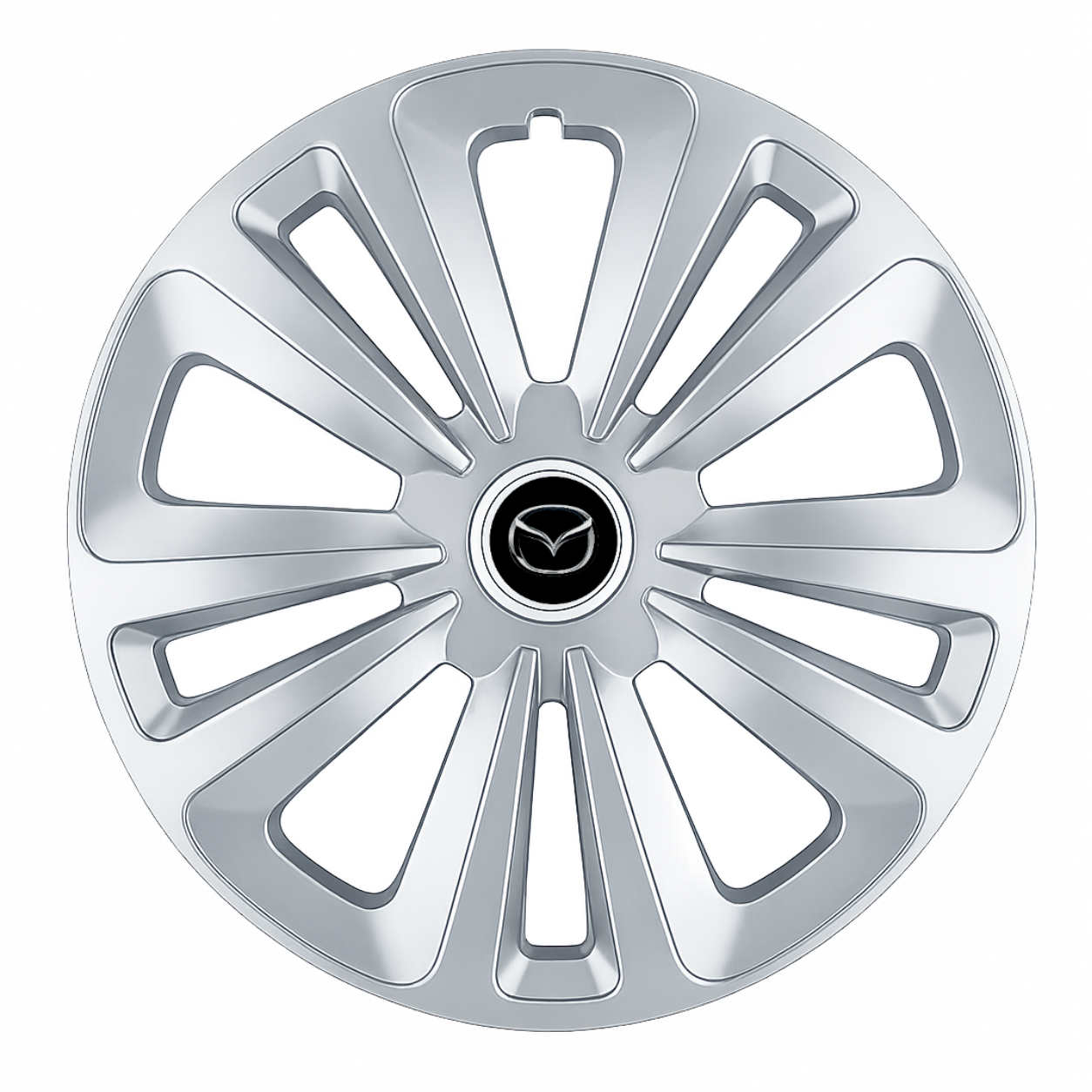 Set 4 Capace Roti Terra Gri R15 pentru Mazda