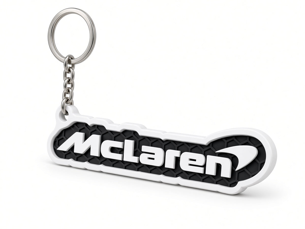 Breloc auto McLaren cu lanț și inel