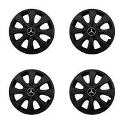 Set 4 capace roti potrivite jantelor de 15 inch compatibile MERCEDES, Model - 316 Black Edition