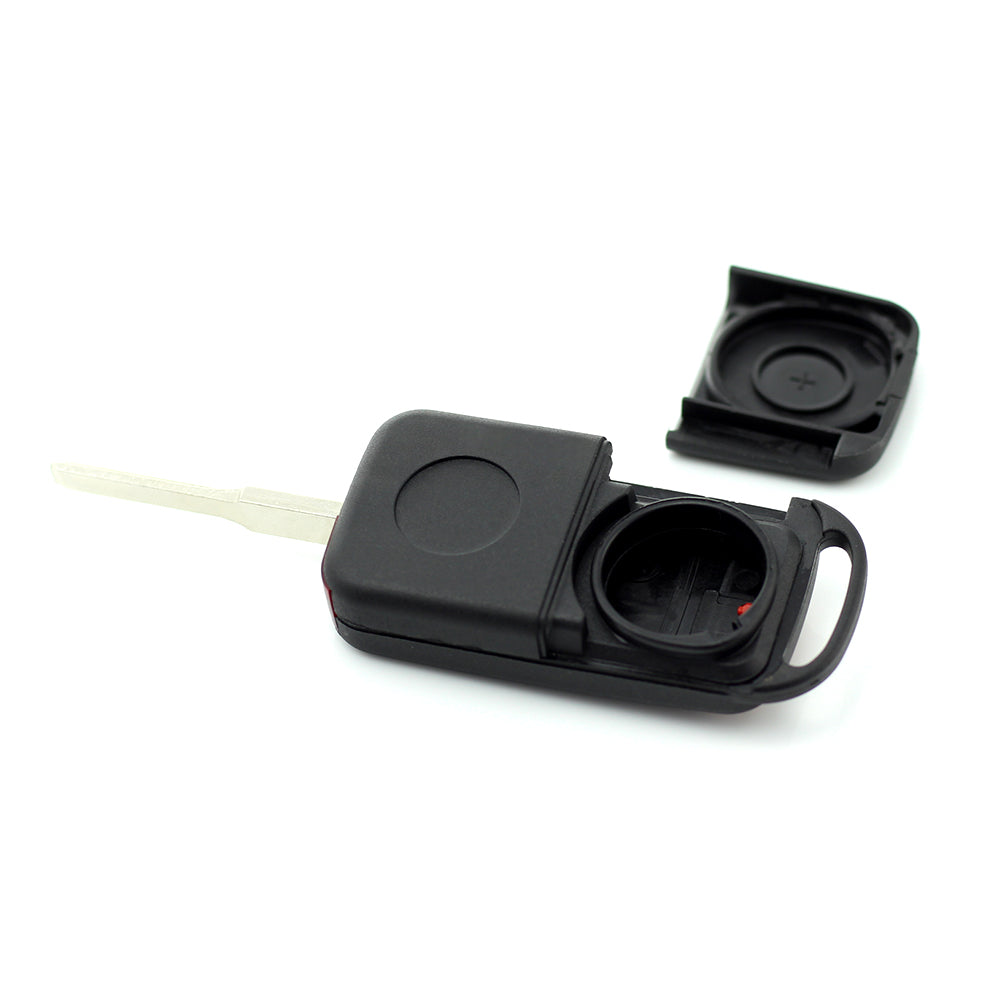 Mercedes Benz - Carcasa tip cheie briceag cu 3 butoane, buton panica, lama 2 "piste"