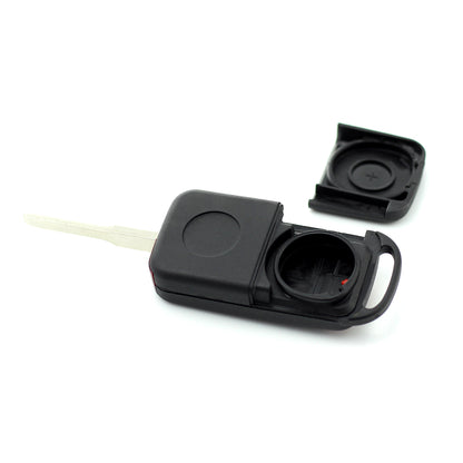 Mercedes Benz - Carcasa tip cheie briceag cu 3 butoane, buton panica, lama 2 "piste"