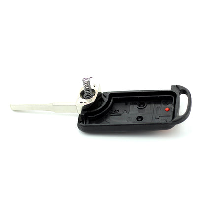 Mercedes Benz - Carcasa tip cheie briceag cu 3 butoane, buton panica, lama 2 "piste"