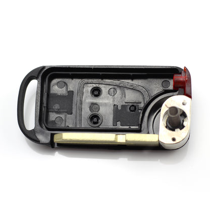 Mercedes Benz - Carcasa tip cheie briceag cu 3 butoane, lama 4 "piste"