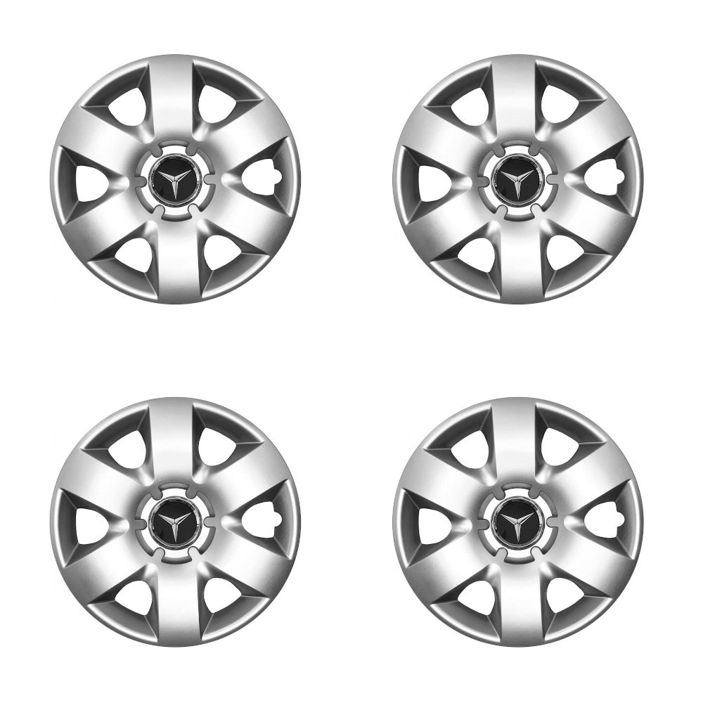 Set 4 capace roti potrivite jantelor de 15 inch compatibile MERCEDES A-CLASS, C-CLASS,VITO,VANEO,T1,T2,VIANO,MODEL-310