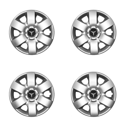 Set 4 capace roti potrivite jantelor de 15 inch compatibile MERCEDES A-CLASS, C-CLASS,VITO,VANEO,T1,T2,VIANO,MODEL-310