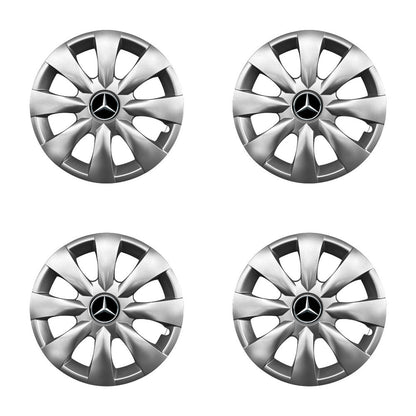 Set 4 capace roti potrivite jantelor de 15 inch compatibile Mercedes, Model - 316