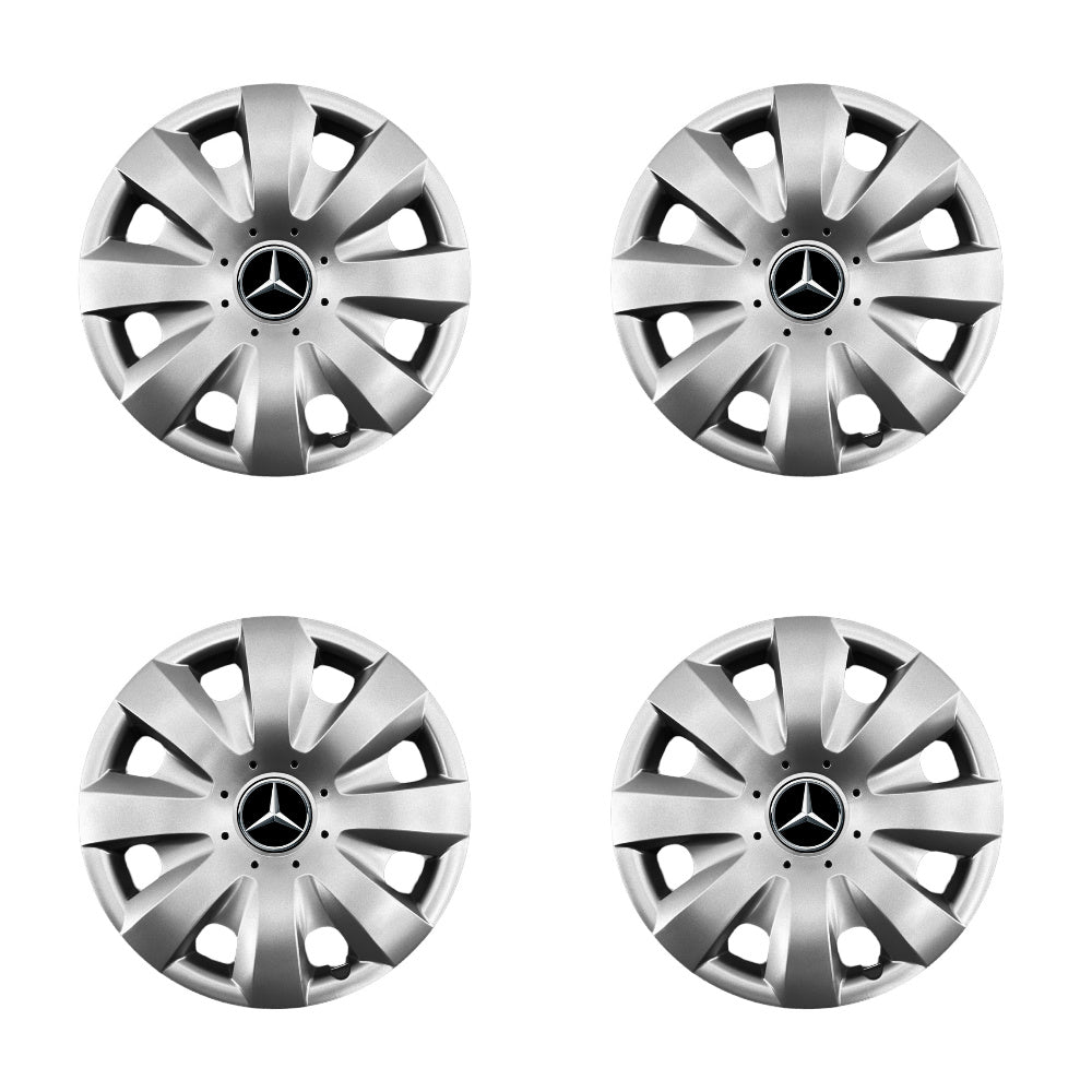 Set 4 capace roti potrivite jantelor de 15 inch compatibile gama Mercedes, model - 321