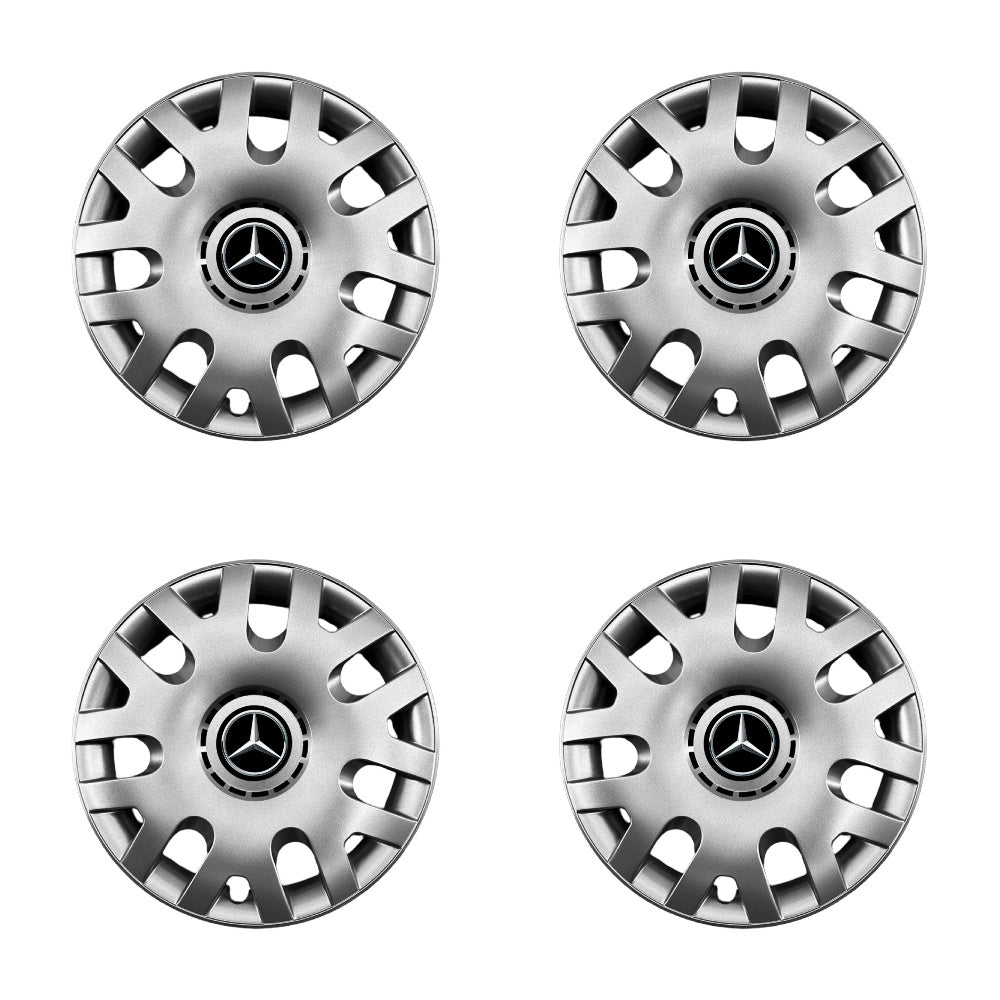 Set 4 capace roti potrivite jantelor de 14 inch compatibile Mercedes, Model - 204