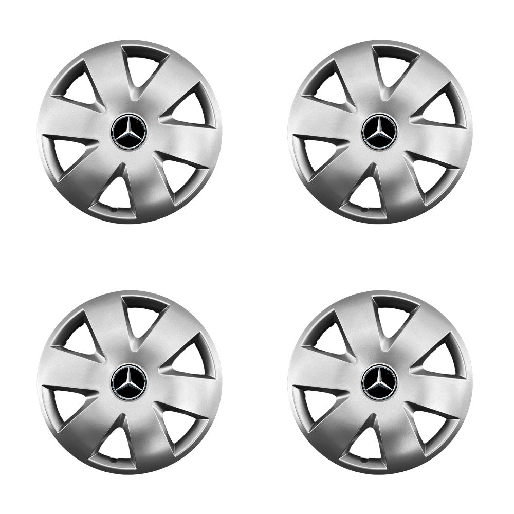 Set 4 capace roti potrivite jantelor de 15 inch compatibile Mercedes, Model - 308