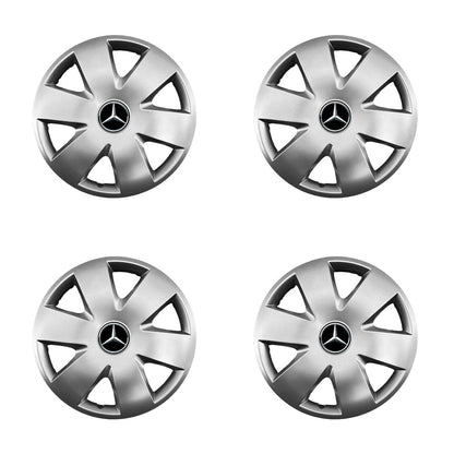 Set 4 capace roti potrivite jantelor de 15 inch compatibile Mercedes, Model - 308