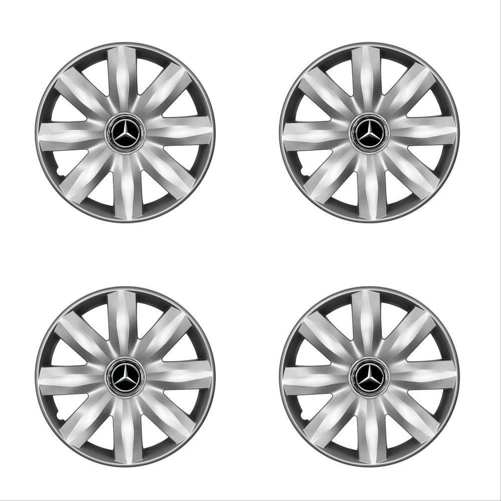 Set 4 capace roti potrivite jantelor de 14 inch compatibile Mercedes, Model - 221