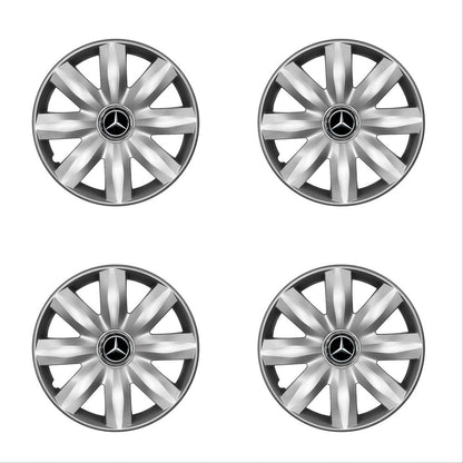 Set 4 capace roti potrivite jantelor de 14 inch compatibile Mercedes, Model - 221