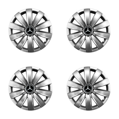 Set 4 capace roti 14 inchi (R14) compatibile MERCEDES A-CLASS, C-CLASS, VITO, VANEO, T1, T2, VIANO, MODEL- 226