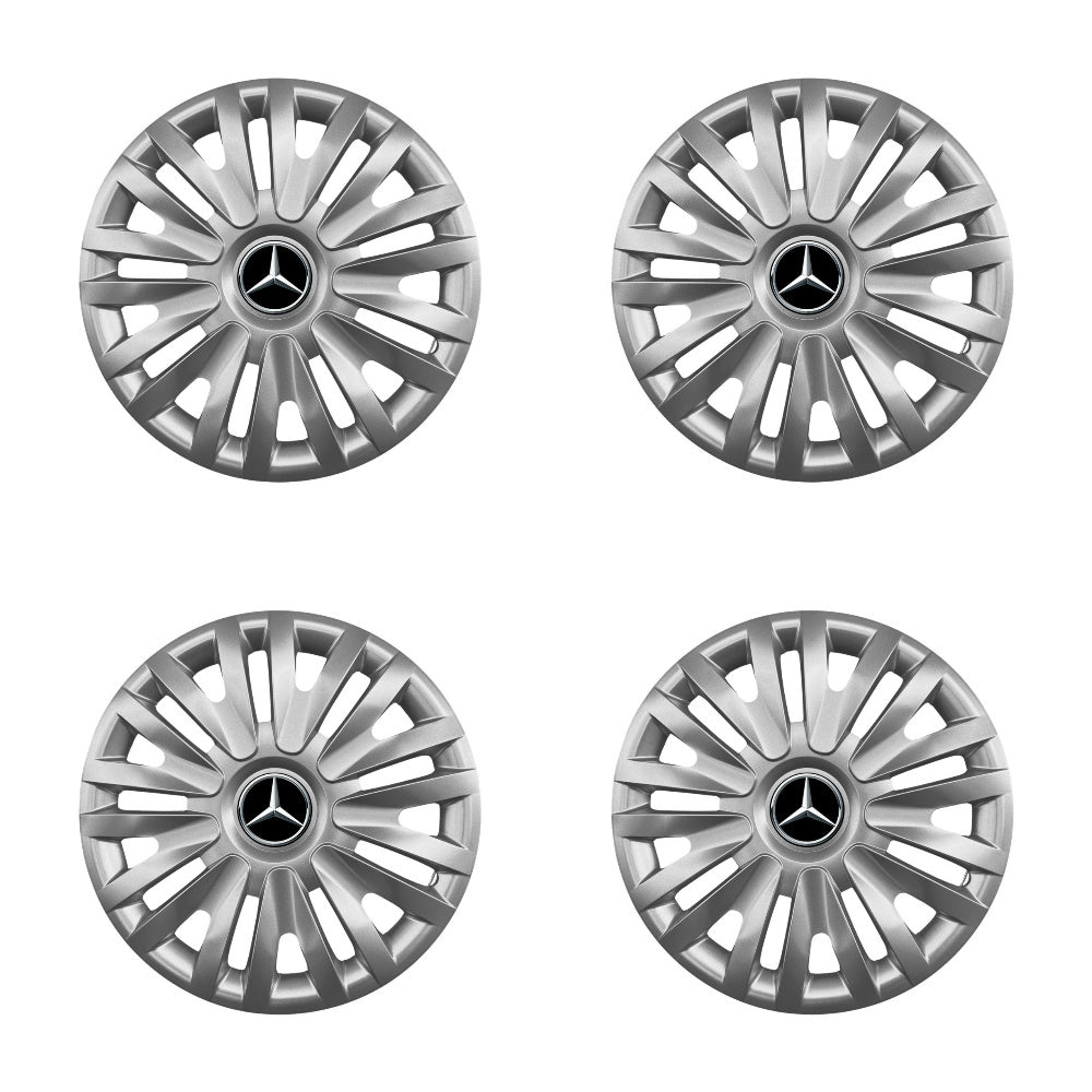 Set 4 capace roti 16 inchi (R16) compatibile MERCEDES A-Class, B-Cass, C-Class, E-Class, MODEL- 412