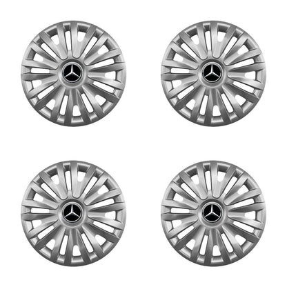 Set 4 capace roti 16 inchi (R16) compatibile MERCEDES A-Class, B-Cass, C-Class, E-Class, MODEL- 412