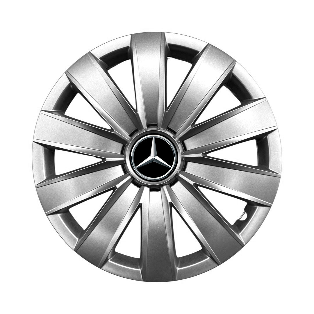 Set 4 capace roti 14 inchi (R14) compatibile MERCEDES A-CLASS, C-CLASS, VITO, VANEO, T1, T2, VIANO, MODEL- 226
