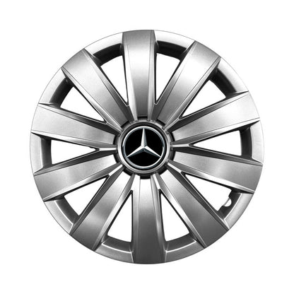Set 4 capace roti 14 inchi (R14) compatibile MERCEDES A-CLASS, C-CLASS, VITO, VANEO, T1, T2, VIANO, MODEL- 226