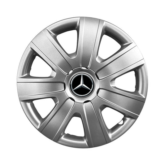 Set 4 capace roti 15 inchi (R15) compatibile Mercedes, Model - 325
