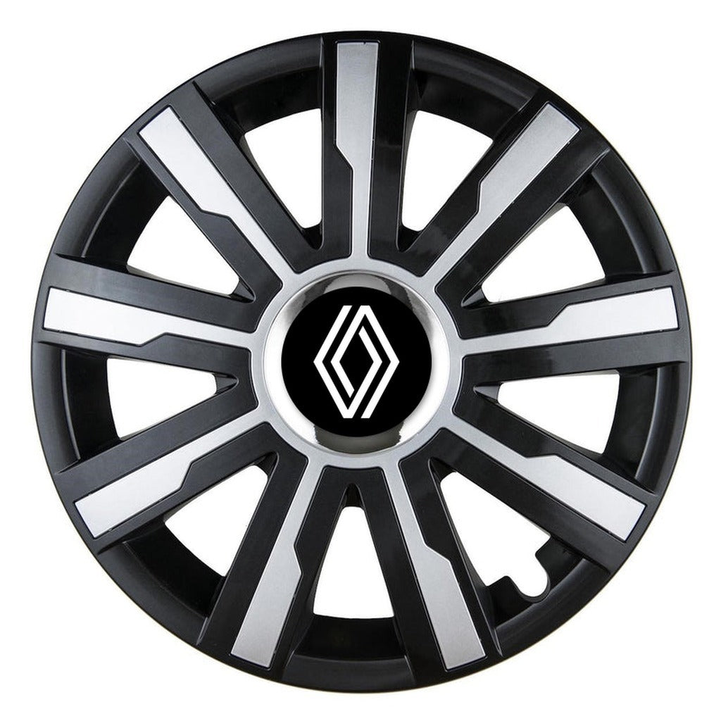 Set 4 Capace Roti, potrivite jantelor de R15, pentru Renault Nou, model mirage