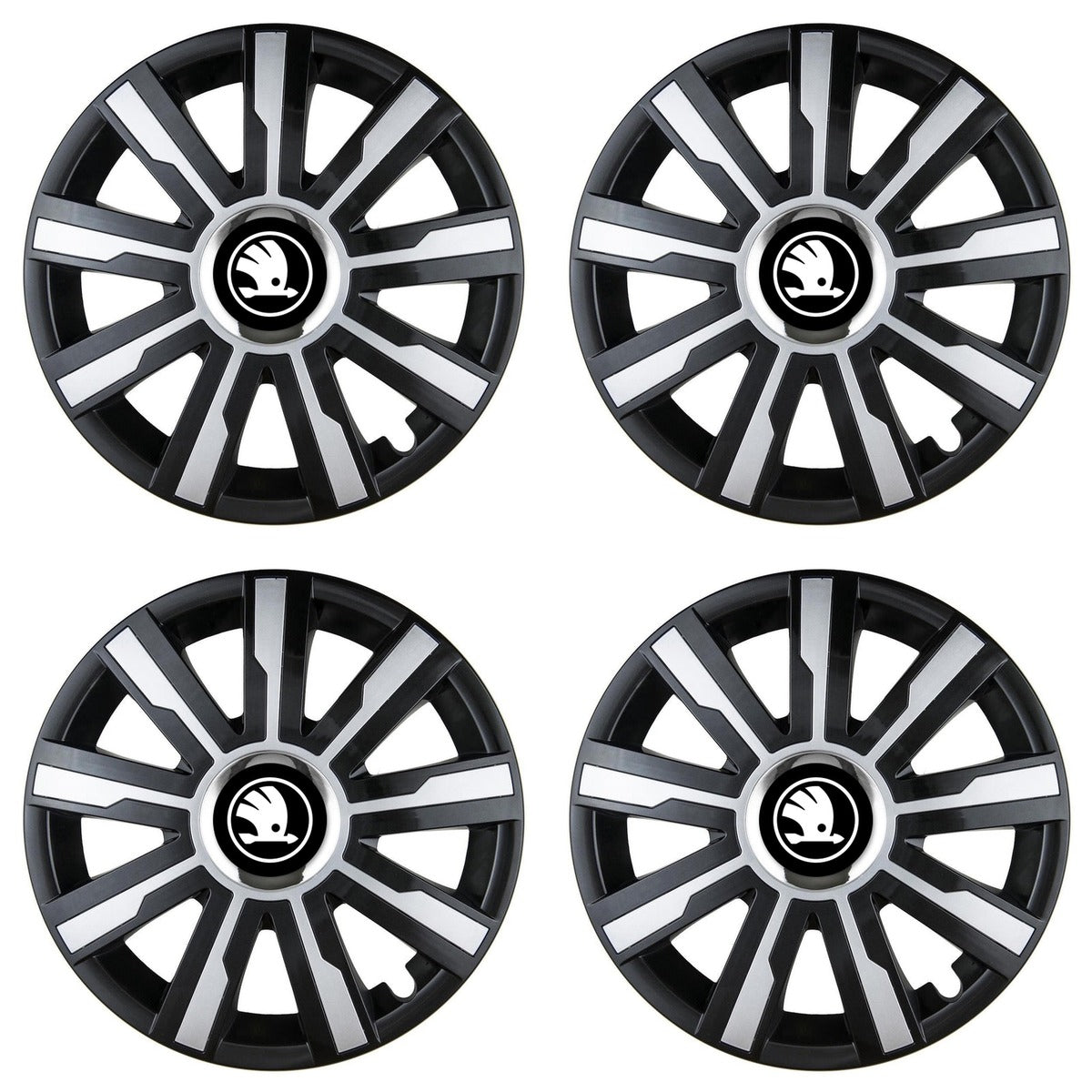 Set 4 Capace Roti, potrivite jantelor de R16, pentru Skoda Nou, model mirage