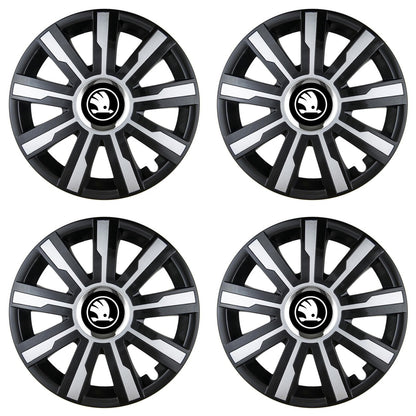 Set 4 Capace Roti, potrivite jantelor de R16, pentru Skoda Nou, model mirage