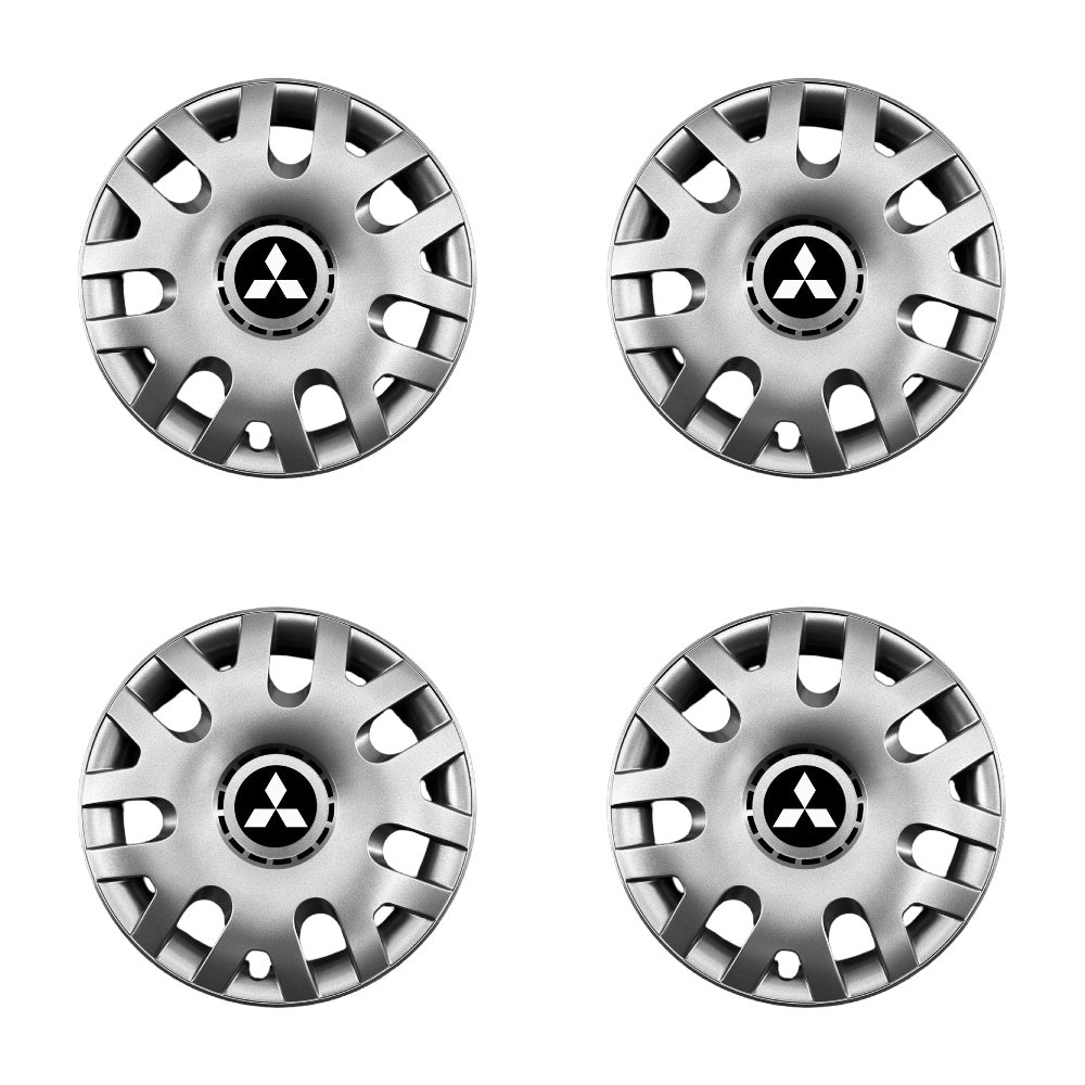 Set 4 capace roti potrivite jantelor de 14 inch compatibile Mitsubishi, Model - 204
