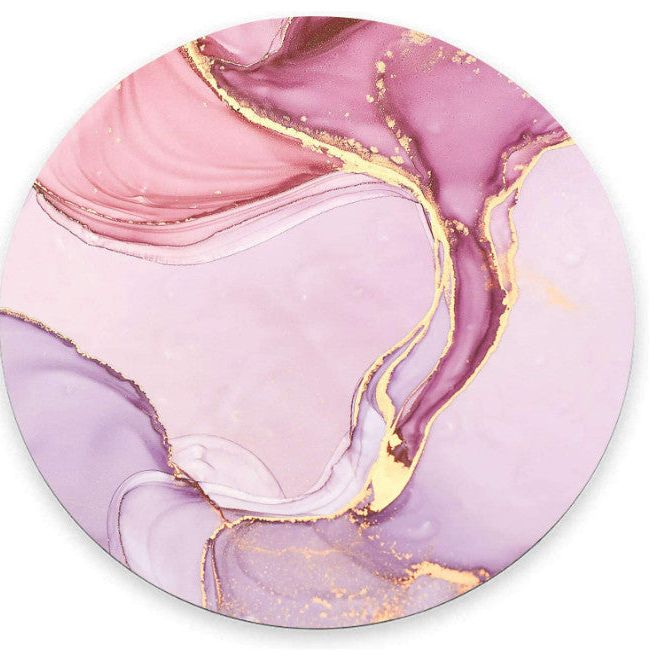Mousepad Abstract roz, 20 x 20 cm