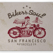 Mousepad Bikers Soul - San Francisco 22x18 cm