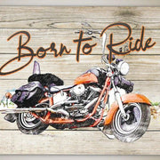 Mousepad Born To Ride 22x18 cm