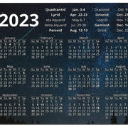 Mousepad Calendar 22x18 cm