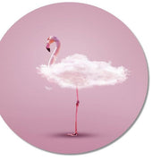 Mousepad Flamingo, 20 x 20 cm