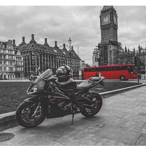 Mousepad Motorcycle 22x8 cm