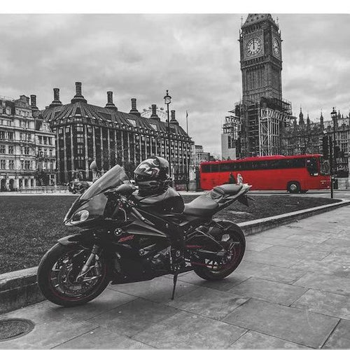 Mousepad Motorcycle 22x8 cm